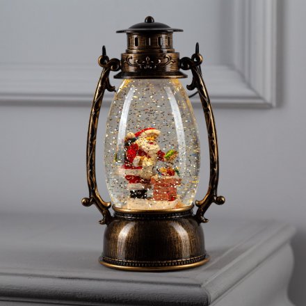 Фигура светодиодная "Дед Мороз с подарками", 23.5х14х11см, от бат. АА*3(не в компл.), Т/БЕЛЫЙ