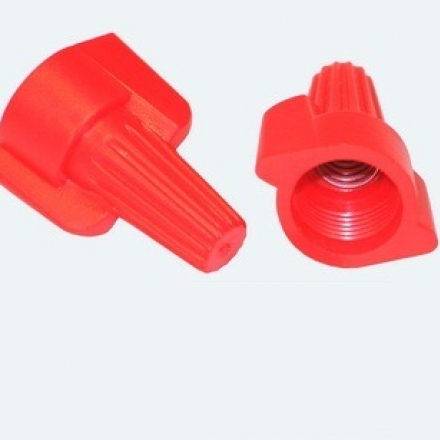 Соединительный изолирующий зажим, красный СИЗ-Л-4  20,0 мм кв. с лепестками