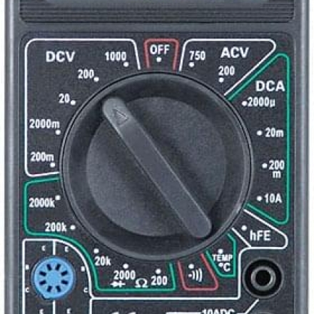 Мультиметр цифровой DT-838