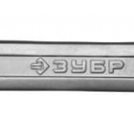 Ключ  гаечный комбинированный, 7мм Cr-V сталь, хромированный, ЗУБР "МАСТЕР"