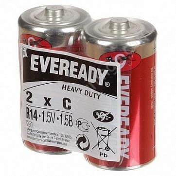 Батарейка eveready heavy duty R14 2шт 2/12 (индонезия) (8999002336458)