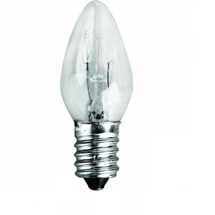 Лампа Е10 для ночников 15Вт d=12мм