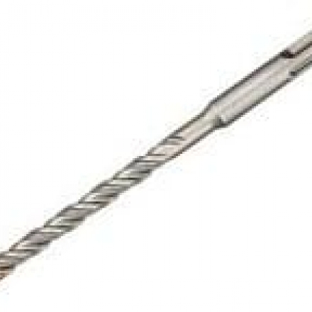 Бур  по бетону, хвостик , четыре резца, спираль S4, 8*310 мм URAGAN "SDS-Plus"