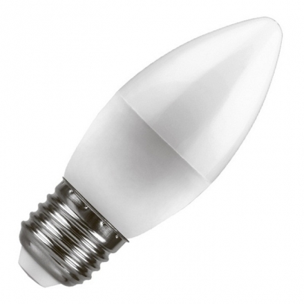 Лампа светодиодная, (9W) 230V E27 6400K, LB-570