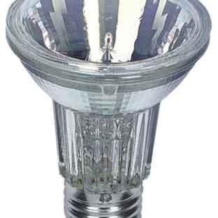 Лампа галогенная СВЕТОЗАР с защитным стеклом, цоколь Е27, диаметр 51мм, 35Вт, 220В