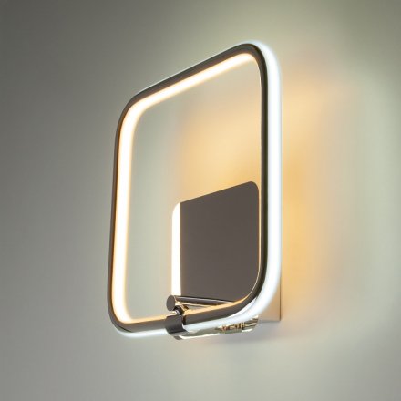 Светодиодный настенный светильник Spencer / хром