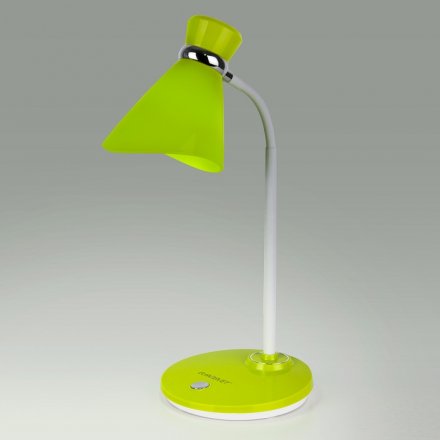 Настольный светильник с выключателем, Е27, 15Вт, зеленый School