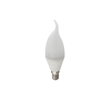 Лампа светодиодная Ecola candle LED Premium 10.0W Tablet 220V E14 2700K свеча на ветру