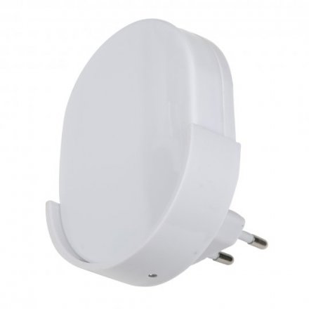 Светильник-ночник с фотосенсором (день-ночь) Белый. Овал/White/Sensor  ТМ Uniel, DTL-316