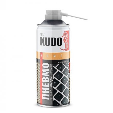 Пневмоочиститель для техники Сжаты воздух 520мл. Kudo KU-H450