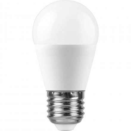 Лампа светодиодная, 15W 230V E27 6400K G45, SBG4515