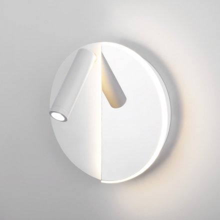 Светильник настенный светодиодный Drom LED белый/хром 40105/LED