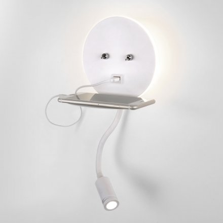 Светильник светодиодный настенный Lungo белый MRL LED 1017