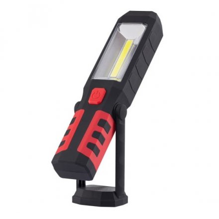 Фонарь ручной, COB LED, поворотный механизм магнит 6Вт литиевый аккумулятор 2000 мАч 29055 1, Rev Фонарь ручной, COB LED, поворотный механизм магнит 6Вт литиевый аккумулятор 2000 мАч 29055 1, Rev