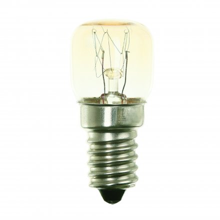 Лампа накаливания E14 для духовок 15Вт Max 300гр.С  IL-F22-CL-15 Uniel UL-00002327