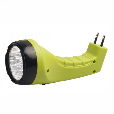 Фонарь ручной LED зеленый  аккумуляторный ФАZA,AccuF2-L07.2857873