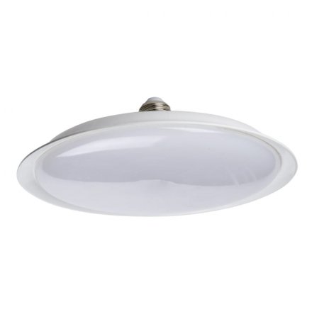 Лампа светодиодная. Форма"UFO", матовая. Дневной белый свет 6500К 20W/E27/FR PLU01WH