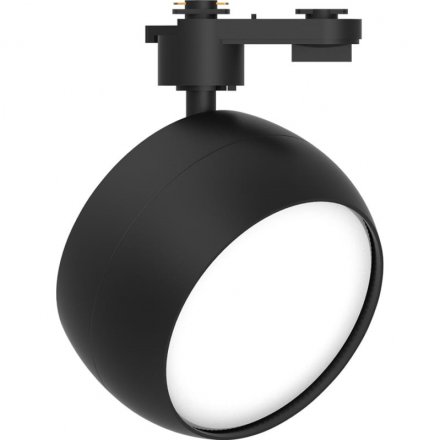 Светильник трековый под лампу GX70, черный, AL167
