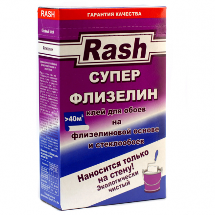 Клей обойный Rash супер флизелин 180гр (40м2)