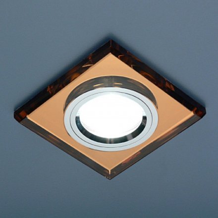 Точечный свет 8170/2 зеркальный коричневый (Brown/SL) SC