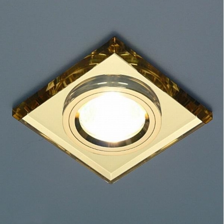 Точечный свет 8170/2 зеркальный золотой (YL/GD)
