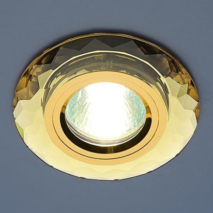 Точечный свет 8150 зеркальный/золотой (YI/GD)